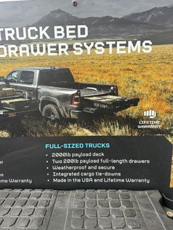 Decked. Drawer System For Toyota Tacoma. 2005-thru 2023