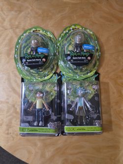 Rick and morty figures