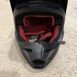 Fox Racing Helmet V1 Size Small Black Matte