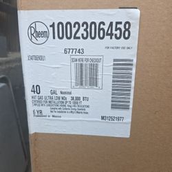 Brand New Water Heater 