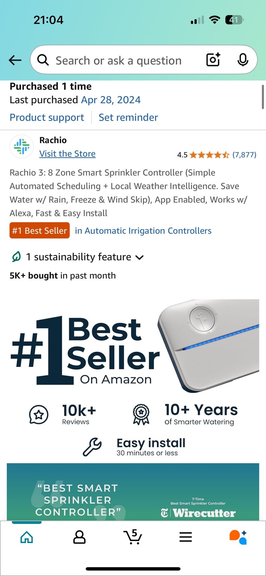 Rachio 3 Smart Sprinkler