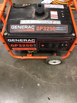 Generac gp3250 generator