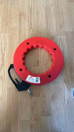 GB Steel Fish Tape with Reel