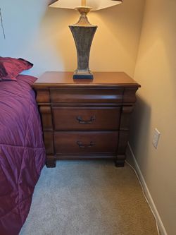 Night stands 3 the drawers.