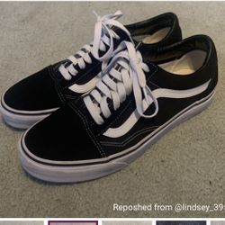 Vans Old Skool Shoes (m6.5/w8)