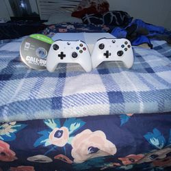 Xbox One With 2 Controllers PICK UP ONLY