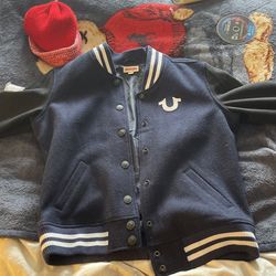 True Religion Varsity Jacket 
