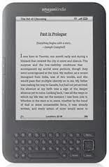 Amazon kindle e-reader