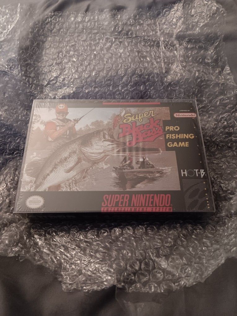 Snes Super Black Bass New Sealed