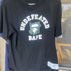 Undefeated Bape T Shirt