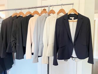 8 Womens H&M blazers, size 8 & 6
