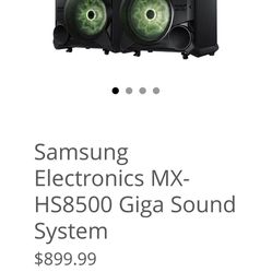 Samsung  Giga Sound Beat Dual Speakers