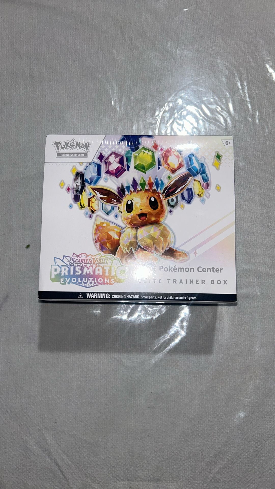 Prismatic Evolutions Pokemon Center Exclusive Elite Trainer Box ETB SEALED