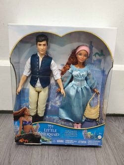 Disney Ariel & Prince Eric doll set