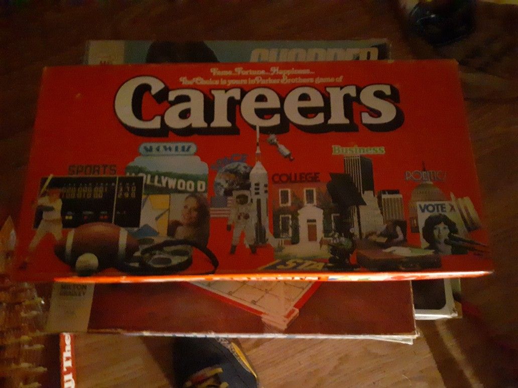 Vintage board games