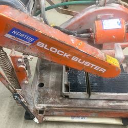 Norton Clipper Blockbuster w/Good Diamond blade