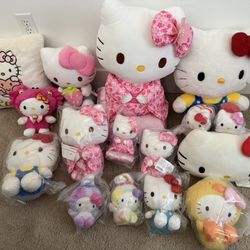 Plushies Hello Kitty& Squishable & Jelly Cat