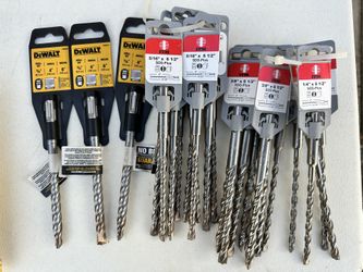 Dewalt / ITM SDS Plus Cement Bits 1/4” ,  5/16” ,  3/8” 