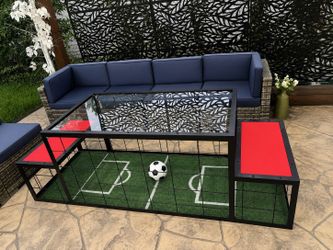 Soccer bench game- Soccer under the table