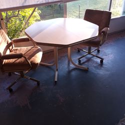Table and Two  Chairs