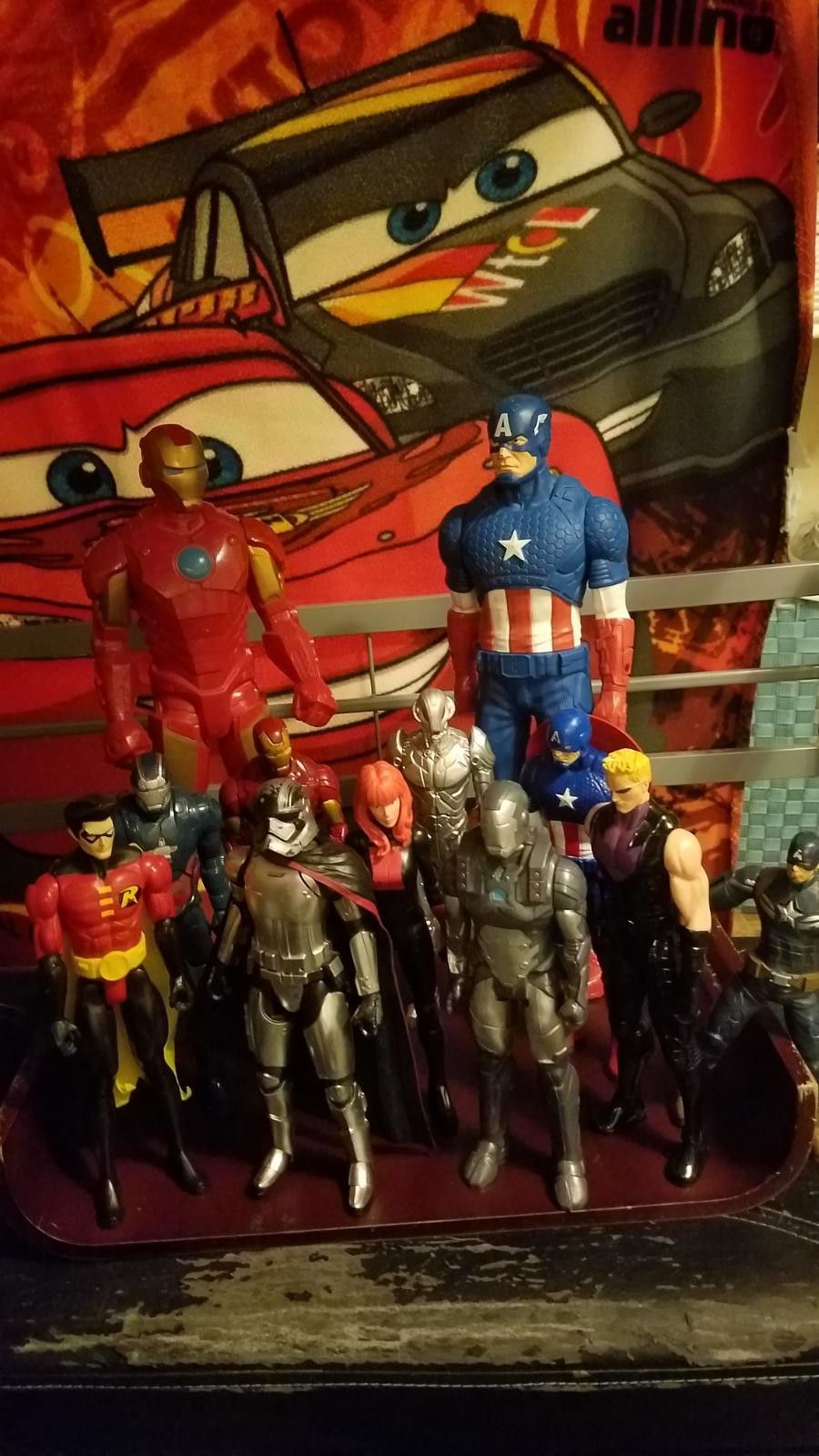 Avengers toward action figures