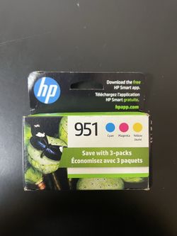 HP 951 Color Ink (Cyan/Magenta/Yellow) unused