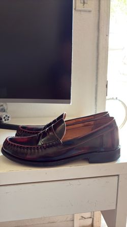 Ellen Edmonds Newman Penny Loafer Antique Burgundy (6806)