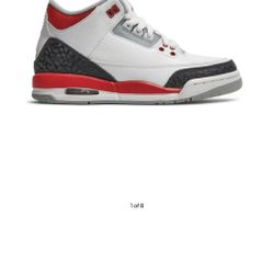Jordan 3 Fire Red