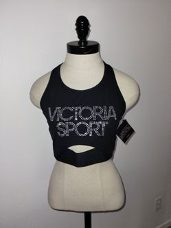 NEW 2018 Victoria Secret Sports Bra Rhinestone Limited Edition New Size Large