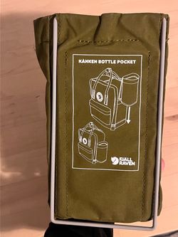 Olive Green fjalraven water bottle holder