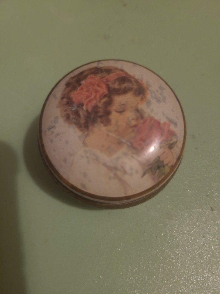 Collectible English Candy Tin