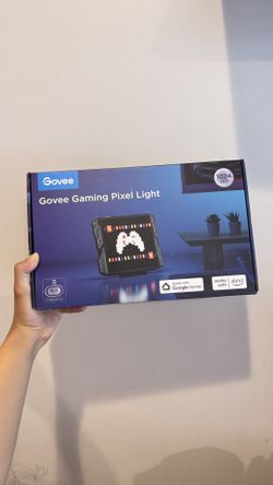 Govee Gaming Pixel Light LED Real Time Info Display, 150+ Scenes and DIY options 32x32