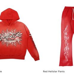 red hellstar hoodie