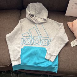 girls adidas hoodie size 10/12