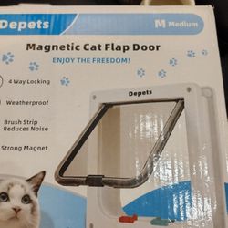 Depets Magnetic Cat Flap Door