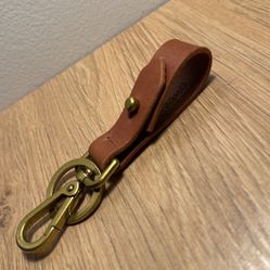 Madewell Leather Keychain 