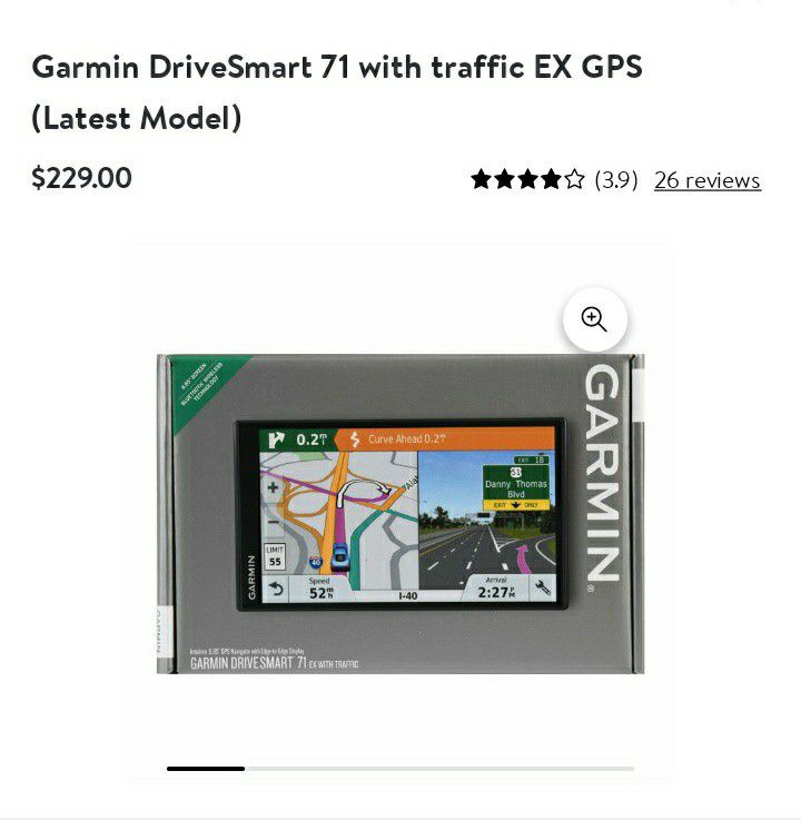 Garmin Drivesmart 71 Gps NEW