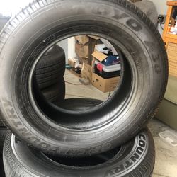 Like New Off 2022 Tacoma. Stored 3 Years LToyo Open Country A30. 265 65 R 17” 