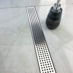 Shower Drain, Linear 48” With Removable  Grate