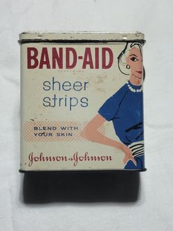 Band-Aid Sheer Strips Tin