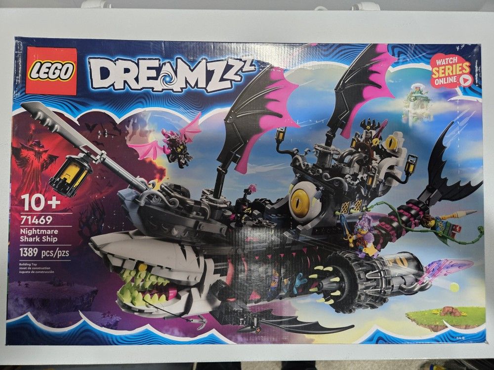 NEW LEGO DREAMZZZ NIGHTMARE SHARK SHIP 71469