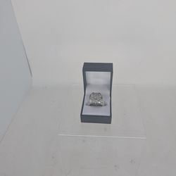 14k White Gold Men's Ring