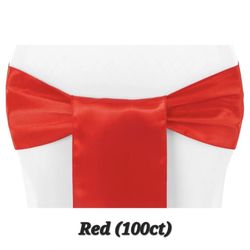Satin Chair Sashes 