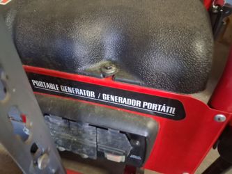 Husky generator portable 6250 500 watts