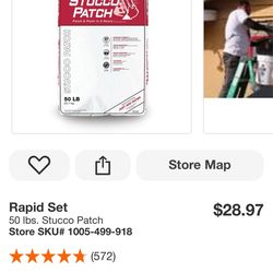 Stucco patch