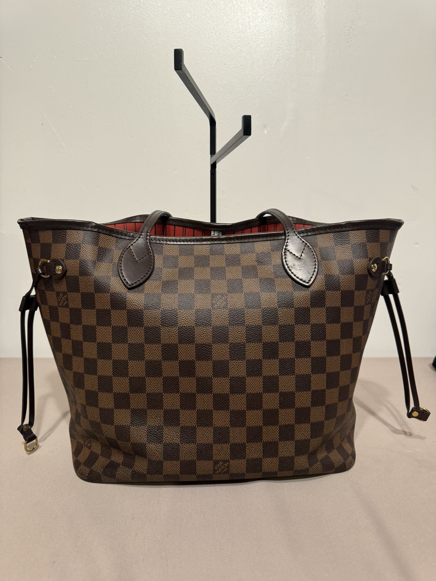 Authentic Louis Vuitton Neverfull MM Damien Ebene