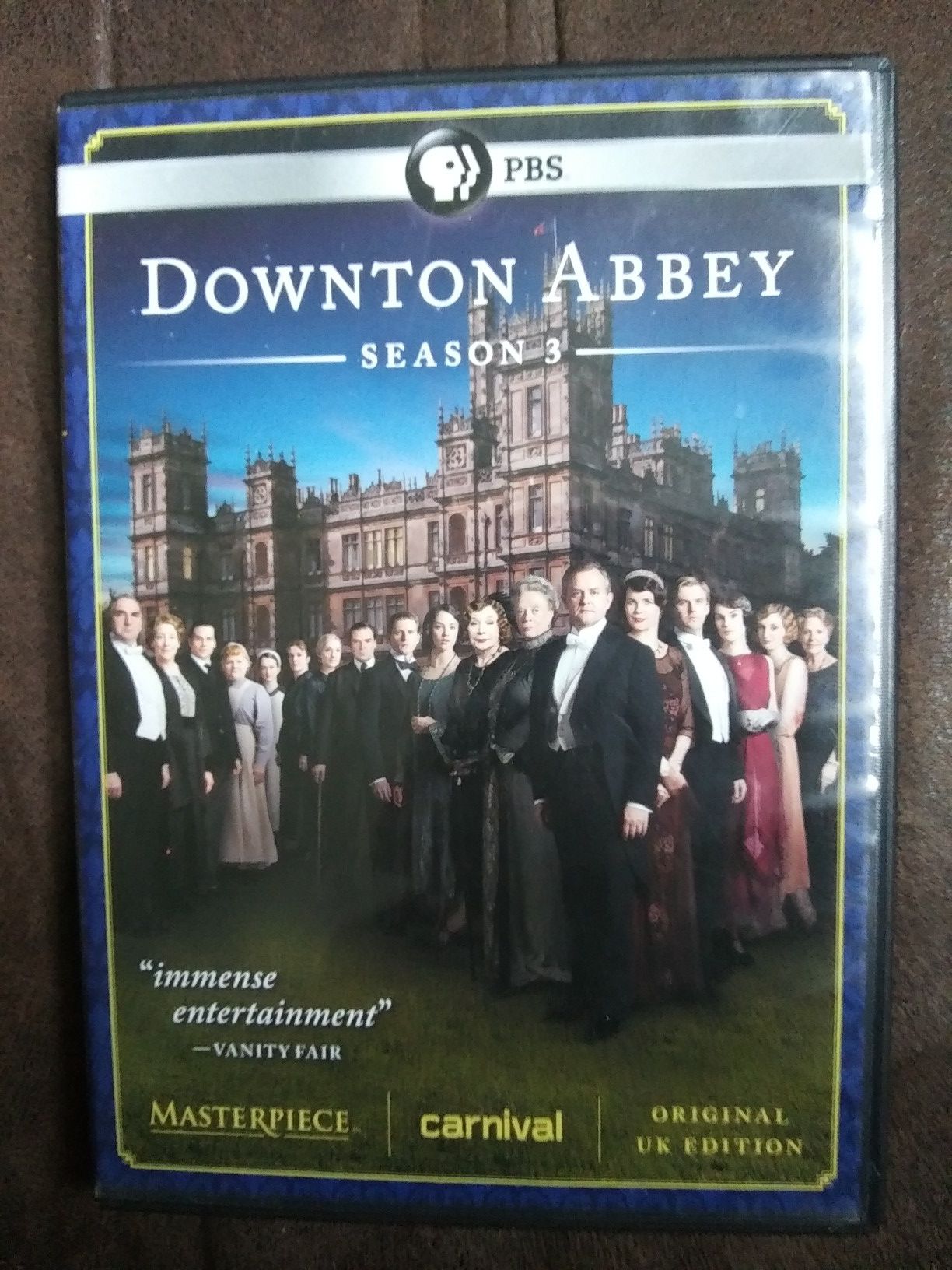 Downton Abbey DVD set Season 3 ($2)
