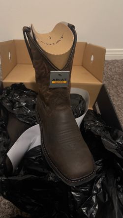 Ariat waterproof work boots