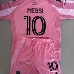 Messi Inter Miami Jersey Kids Set