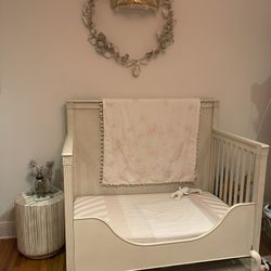 Restoration Hardware Baby Crib And Convertible 